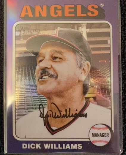 2024 Topps Heritage #134 Dick Williams — front