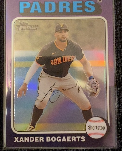 2024 Topps Heritage #467 Xander Bogaerts — front