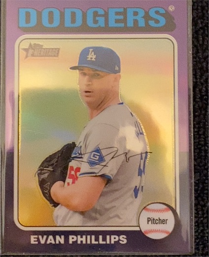 2024 Topps Heritage High Number #516 Evan Phillips — front
