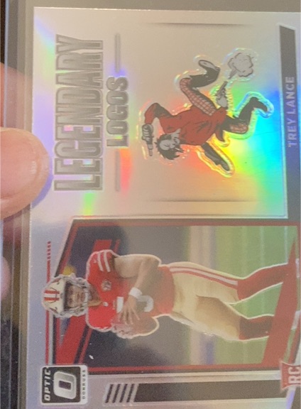 2021 Panini Donruss Optic Legendary Logos #LL-18 Trey Lance — front