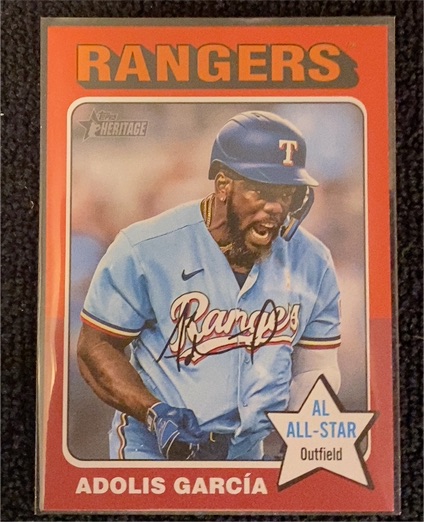 2024 Topps Heritage #86 Adolis García — front