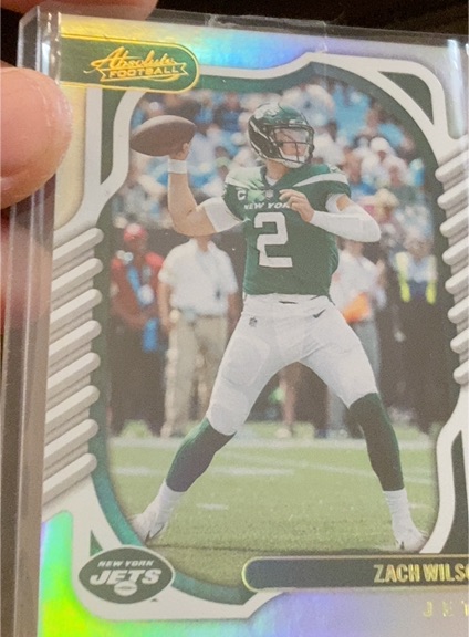 2022 Panini Absolute Football #99 Zach Wilson — front