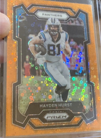 2023 Panini Prizm #42 Hayden Hurst — front