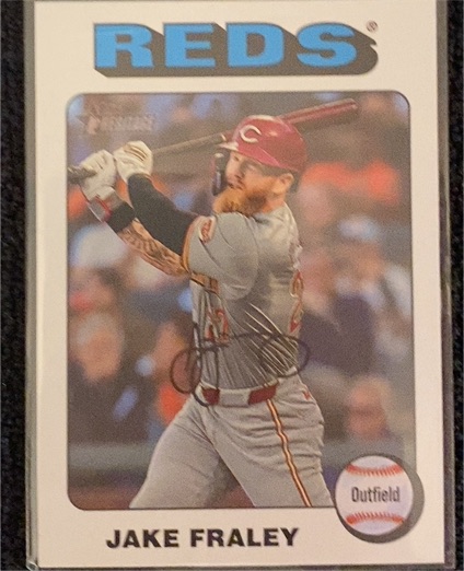 2024 Topps Heritage High Number #531 Jake Fraley — front
