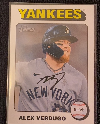 2024 Topps Heritage #275 Alex Verdugo — front