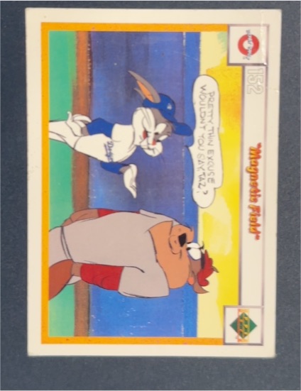 1990 Upper Deck Comic Ball #152 Bugs Bunny and Porky Pig — front