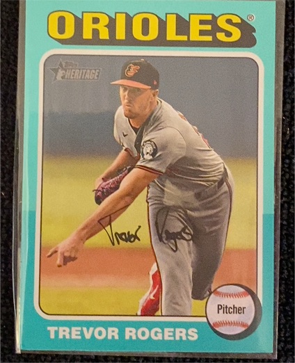 2024 Topps Heritage High Number #555 Trevor Rogers — front