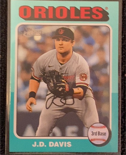 2024 Topps Heritage High Number #514 J.D. Davis — front