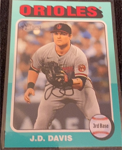 2024 Topps Heritage High Number #514 J.D. Davis — front