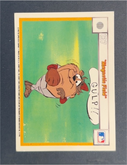 1990 Upper Deck Looney Tunes Comic Ball #187 Tasmanian Devil — front