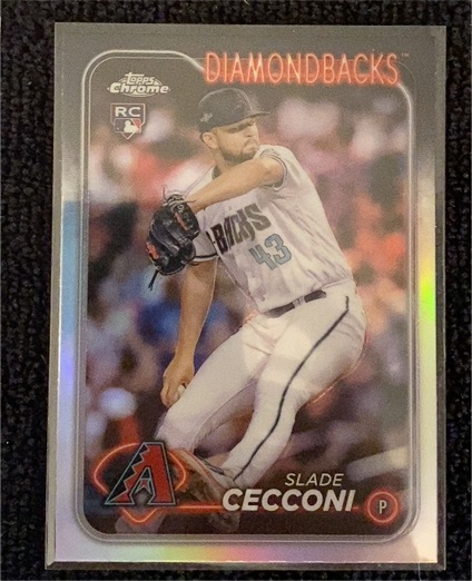 2024 Topps Chrome #77 Slade Cecconi — front
