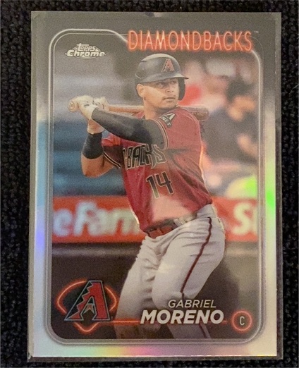 2024 Topps Chrome #21 Gabriel Moreno — front