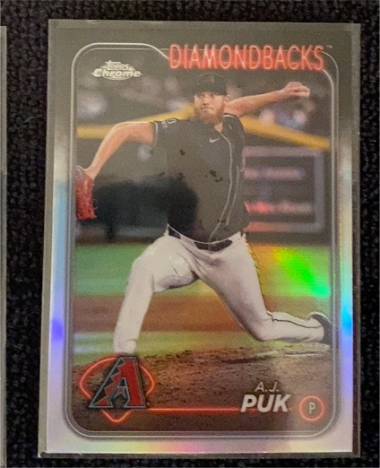 2024 Topps Chrome Update #USC139 A.J. Puk — front