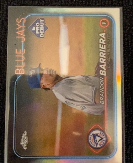 2024 Topps Pro Debut #PDC-68 Brandon Barriera — front