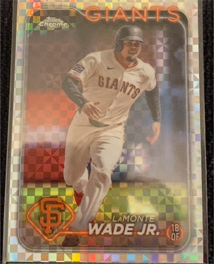 2024 Topps Chrome Update #USC144 LaMonte Wade Jr. — front