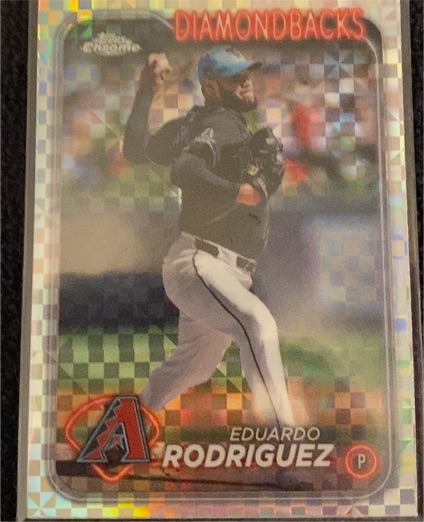 2024 Topps Chrome Update #USC113 Eduardo Rodriguez — front