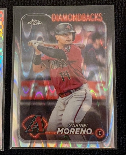 2024 Topps Chrome #21 Gabriel Moreno — front