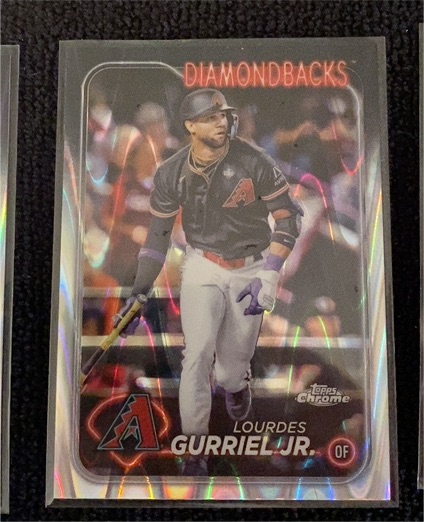 2024 Topps Chrome #59 Lourdes Gurriel Jr. — front