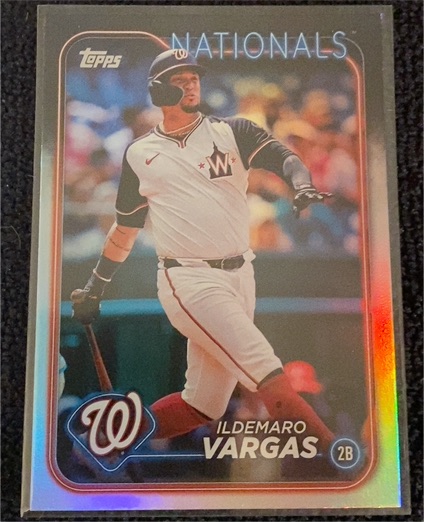 2024 Topps Update #US303 Ildemaro Vargas — front
