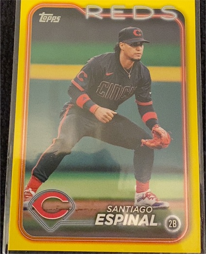 2024 Topps Update #US307 Santiago Espinal — front