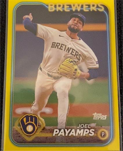 2024 Topps Update #US153 Joel Payamps — front