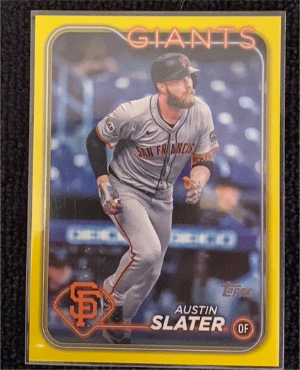 2024 Topps Update #US261 Austin Slater — front