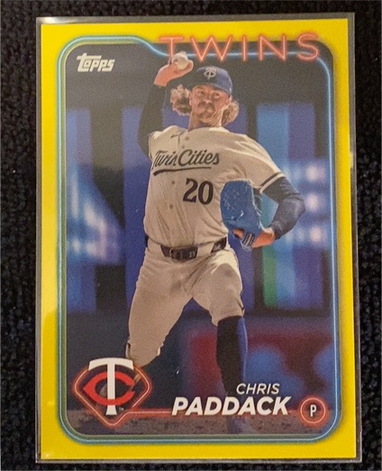 2024 Topps Update #US14 Chris Paddack — front