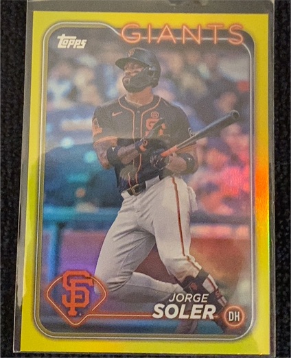 2024 Topps Update #US64 Jorge Soler — front