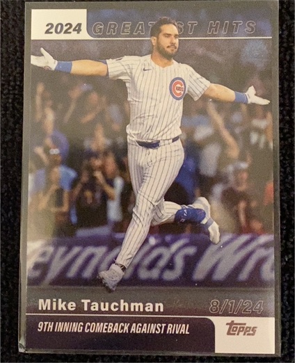 2025 Topps Series 1 2024 Greatest Hits #GH-18 Mike Tauchman — front