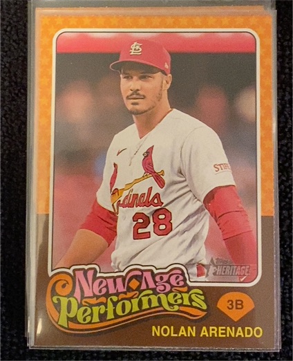 2024 Topps Heritage New Age Performers #NAP-20 Nolan Arenado — front