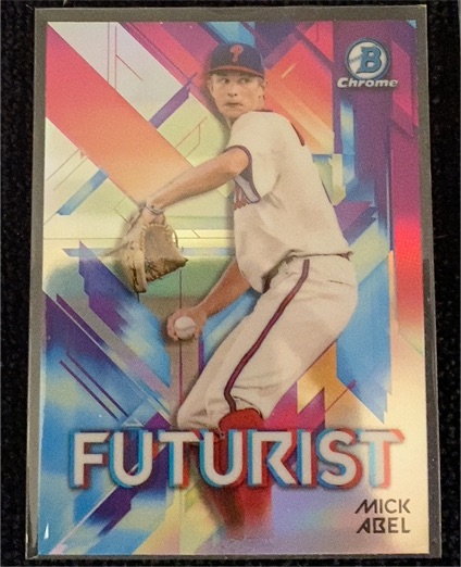 2021 Bowman Chrome Futurist #FUT-MA Mick Abel — front