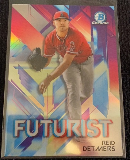 2021 Bowman Chrome Futurist #FUT-RD Reid Detmers — front