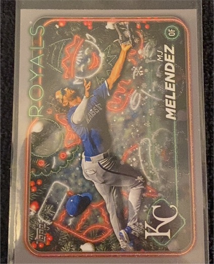 2024 Topps Holiday #H89 MJ Melendez — front