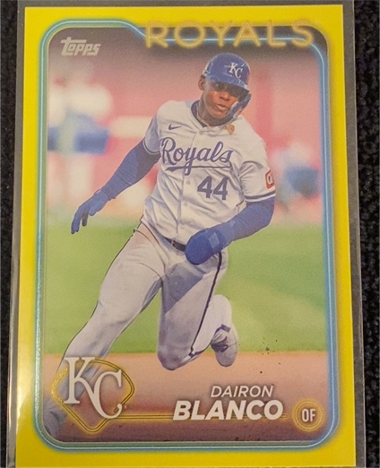 2024 Topps Update #US324 Dairon Blanco — front