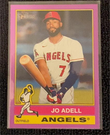 2025 Topps Heritage #434 Jo Adell — front