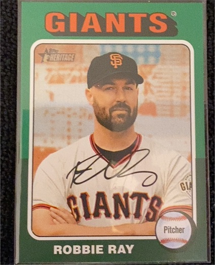 2024 Topps Heritage High Number #585 Robbie Ray — front