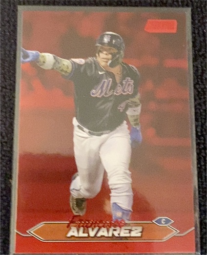 2024 Topps Stadium Club #110 Francisco Alvarez — front
