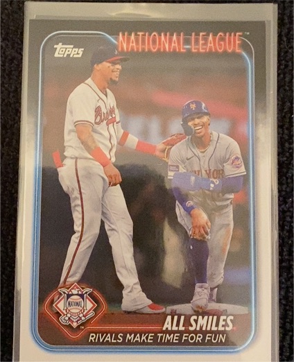 2024 Topps Update #US154 All Smiles Francisco Lindor Orlando Arcia — front