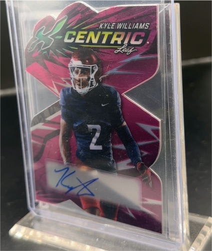 2024 Leaf X-Centric #Kyle Williams — front