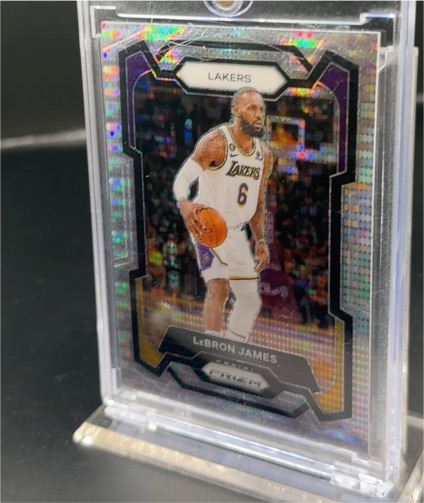 2023-24 Panini Prizm #63 LeBron James — front