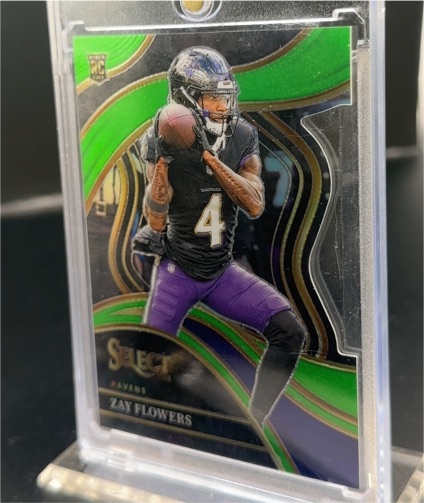 2023 Panini Select #201 Zay Flowers — front