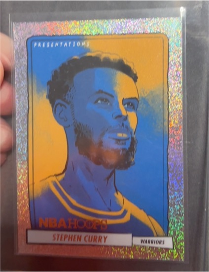 2023-24 Panini NBA Hoops Presentations #15 Stephen Curry — front