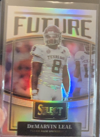 2022 Panini Select Draft Picks #F-DL DeMarvin Leal Future — front