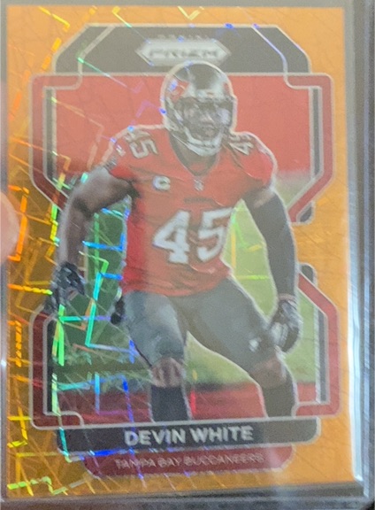 2021 Panini Prizm #296 Devin White — front
