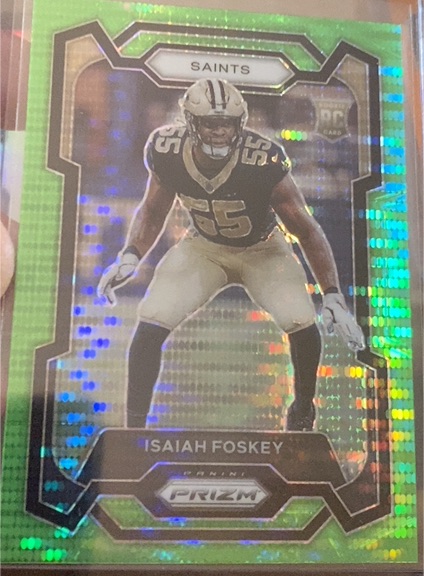 2023 Panini Prizm #373 Isaiah Foskey — front