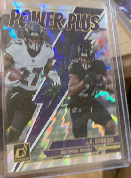 2023 Donruss Power Plus #PP-7 J.K. Dobbins — front