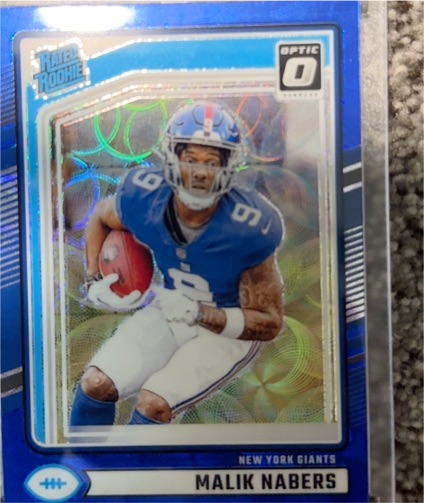 2024 Panini Donruss Optic #383 Malik Nabers — front