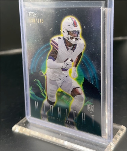 2024 Topps Midnight #138 Keon Coleman — front