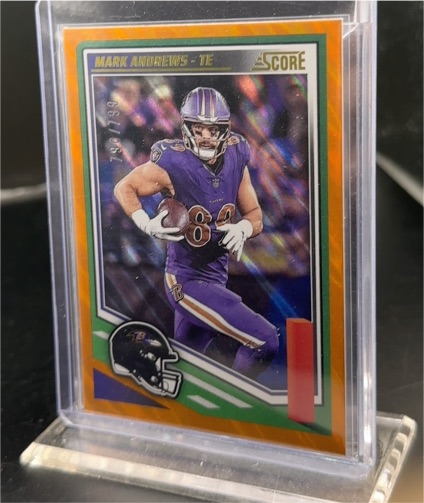 2025 Score #39 Mark Andrews Pink Parallel — front