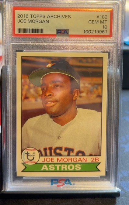 2016 Topps Archives #182 Joe Morgan Houston Astros — front